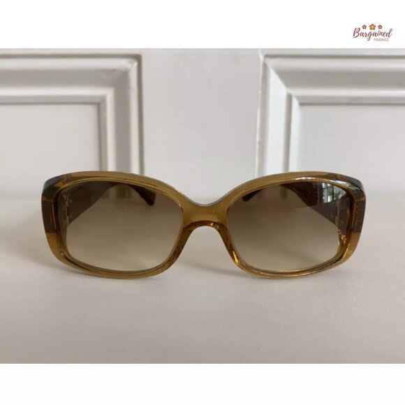 Authentic LOUIS VUITTON Gold Speckling Acetate Frame Soupcon Sunglasses - Z0003W - Picture 14 of 14